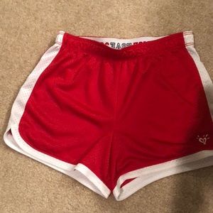 Red Justice Athletic Shorts Size 12